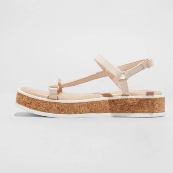 A New Day Women's Nova Sporty Cork Platform Sandals - Picture 2 of 6